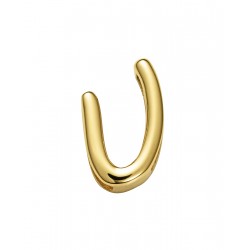 MOTIVO PULSERA VICEROY CHIC LETRA U DE ACERO IP DORADO ACABADO BRILLO 13 MILÍMETROS
