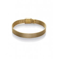 PULSERA VICEROY CHIC MUJER ACERO IP DORADO PERSONALIZABLE MEDIDA AJUSTABLE CON CIERRE PRESIÓ LARGO 19 CENTÍMETROSN