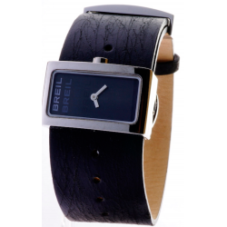 Reloj Breil Mujer correa negra esfera negra caja cuadrada