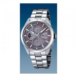 RELOJ FESTINA HOMBRE CAJA ACERO CADENA ACERO ESFERA REDONDA MULTIFUNCION GRIS 42 MILIMETROS