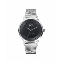 RELOJ MARK MARDDOX NORTHERN HOMBRE HM7133-57 CORREA MALLA MILANESA ACERO CAJA ACERO 42 MILÍMETROS ESFERA COLOR NEGRO
