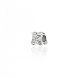 ABALORIO CHARM PLATA DE LEY 925 CARRITO BEBÉ
