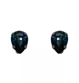 PENDIENTES PLATA DE LEY 925 LAGRIMA 1 CENTÍMETRO