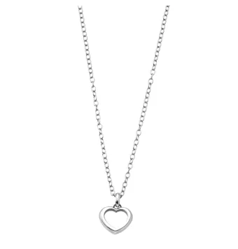 COLLAR LOTUS STYLE LS1925-1/2 ACERO COLGANTE SILUETA CORAZÓN LARGO 50 CENTÍMETROS