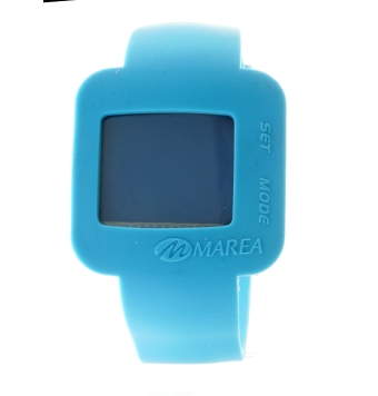 Reloj Digital Marea Hombre correa caucho azul