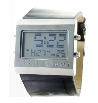Reloj Analógico y digital Marea Hombre correa azul esfera azul caja cuadrada