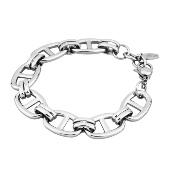 PULSERA LOTUS STYLE MUJER LS1617-2/1 ACERO ESLABÓN ANCLA LARGO 19.7 CENTÍMETROS