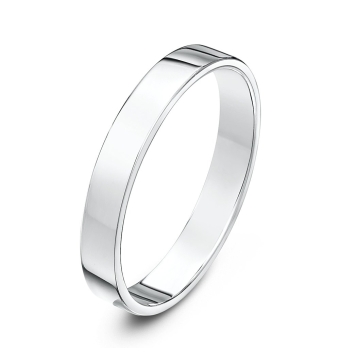 ALIANZA PLANA PLATA 3MM