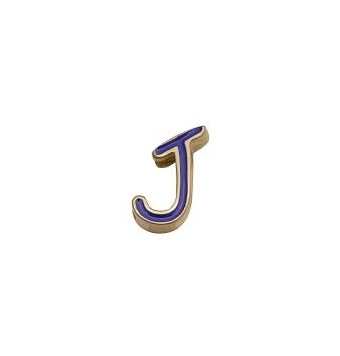 MOTIVO PULSERA VICEROY SWEET NIÑA LETRA J DE ACERO IP DORADO ESMALTE LILA 10 MILÍMETROS