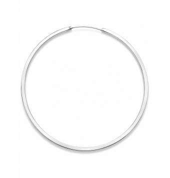 Pendientes de plata aro