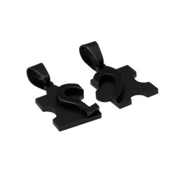 COLGANTE ACERO 316 L. IP NEGRO