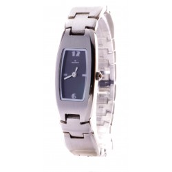 Reloj Blumar mujer cadena metálica esfea negra
